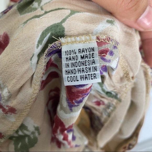 Faithful the Brand Floral Tie Strap Mini Dress size XS - Picture 7 of 7